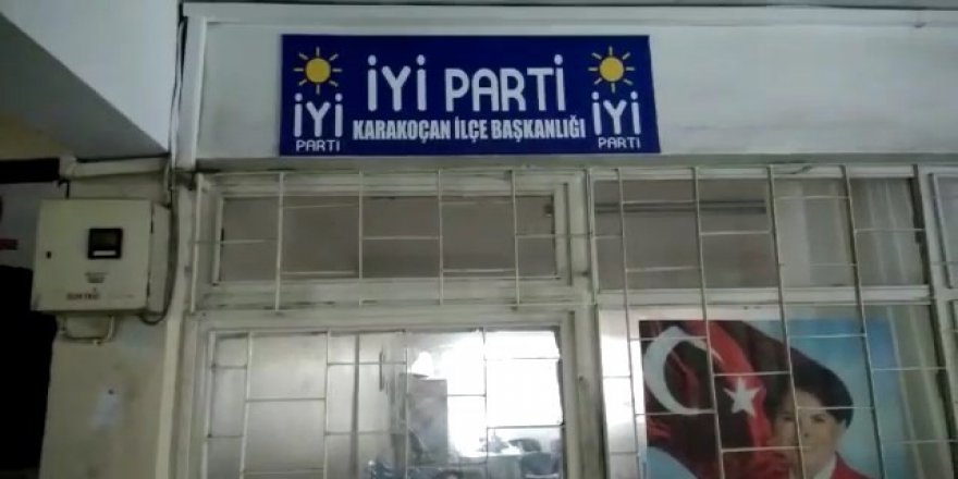 Elazığ'da İYİ Parti İlçe Binası'ndan hırsızlık yapan şüpheli yakalandı