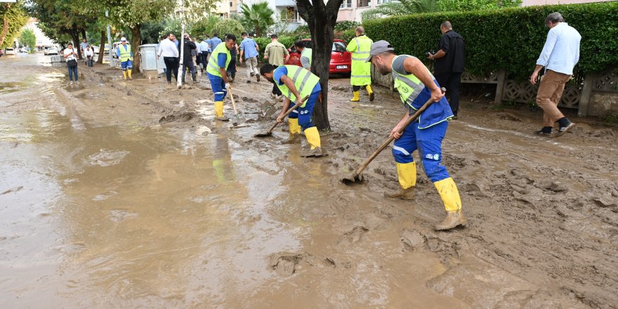 Mudanya'da sel seferberliği