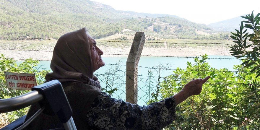 Aydın'da 103 yaşındaki kadının Kemer Barajı'nı görme hayali gerçekleştirildi