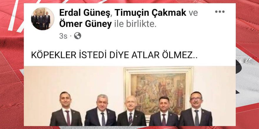 CHP’de seviyeyi dibe çeken paylaşım...