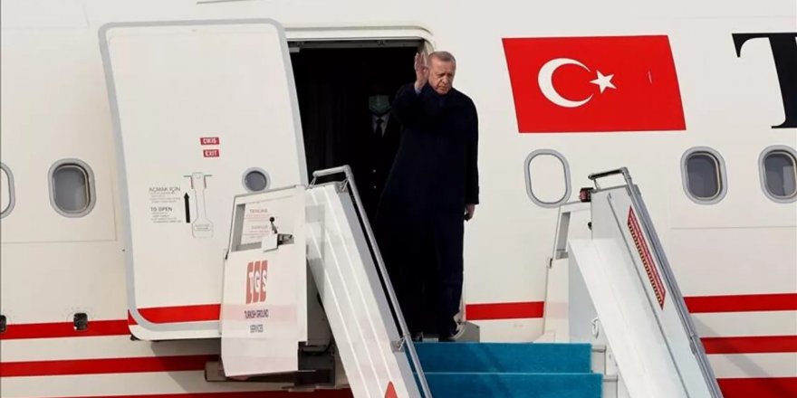 Cumhurbaşkanı Erdoğan Özbekistan ziyaretinin ardından ABD'ye gidecek
