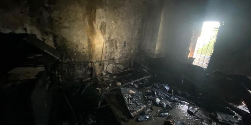 Bodrum'da evde çıkan yangın söndürüldü
