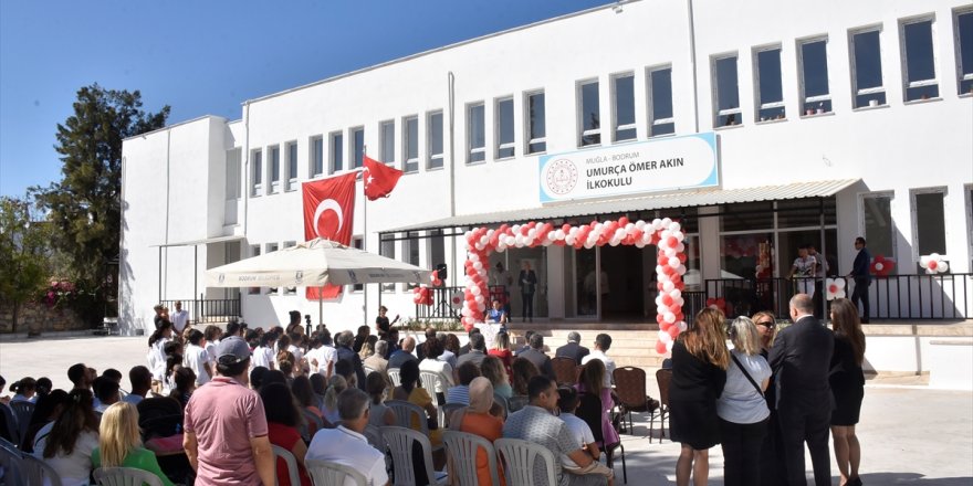 Bodrum'da hayırseverlerin yaptırdığı iki okul törenle açıldı