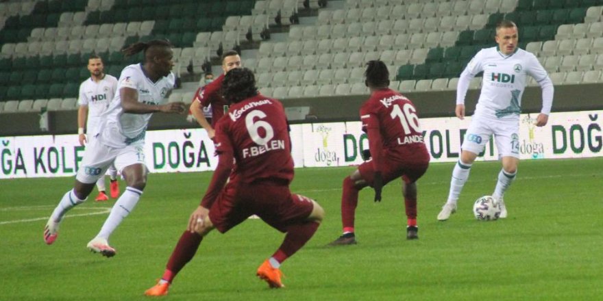 Giresunspor: 0 - Bandırmaspor: 1