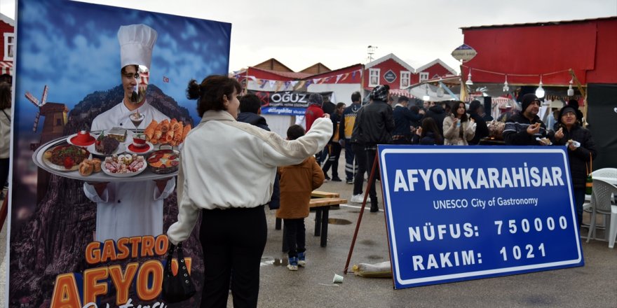 Afyonkarahisar'da "4. Uluslararası GastroAfyon Turizm ve Lezzet Festivali" başladı