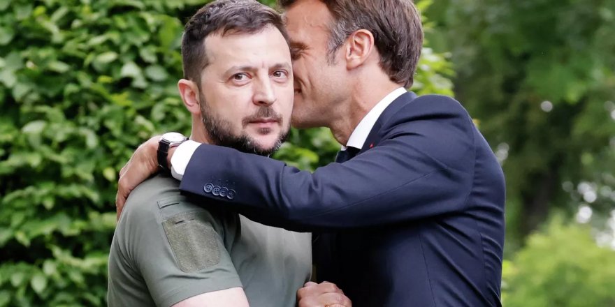 Zelenskiy: Macron benden WhatsApp’tan aramamı istedi