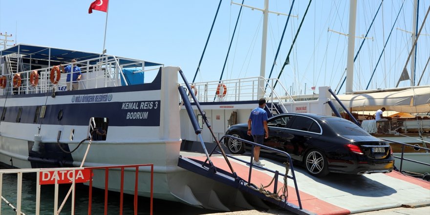 Bodrum-Datça arasında 863 feribot seferi yapıldı