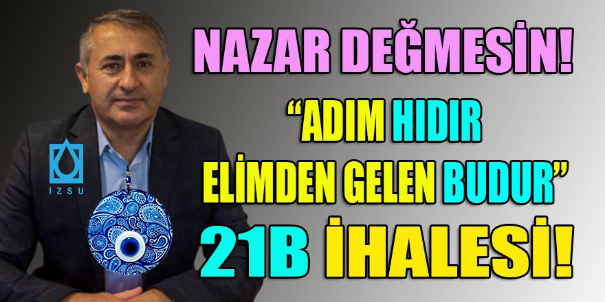Böyle bir ihaleyi 21B'den AKP'liler bile gerçekleştiremez! İZSU'dan 42 milyonluk 'gres yağlı' adrese teslim...