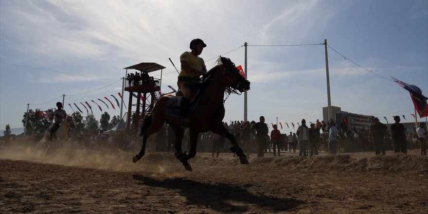 Aydın'da rahvan at yarışları gerçekleştirildi