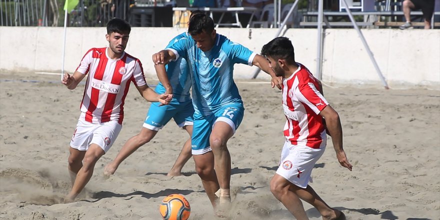 TFF Plaj Futbol Ligi Süper Finalleri, Alanya'da başladı