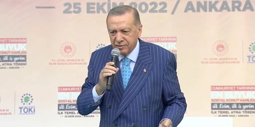 Cumhurbaşkanı Erdoğan: Bugün itibarıyla Türkiye'nin tamamını kuşatan yeni bir şehircilik atılımını başlattık