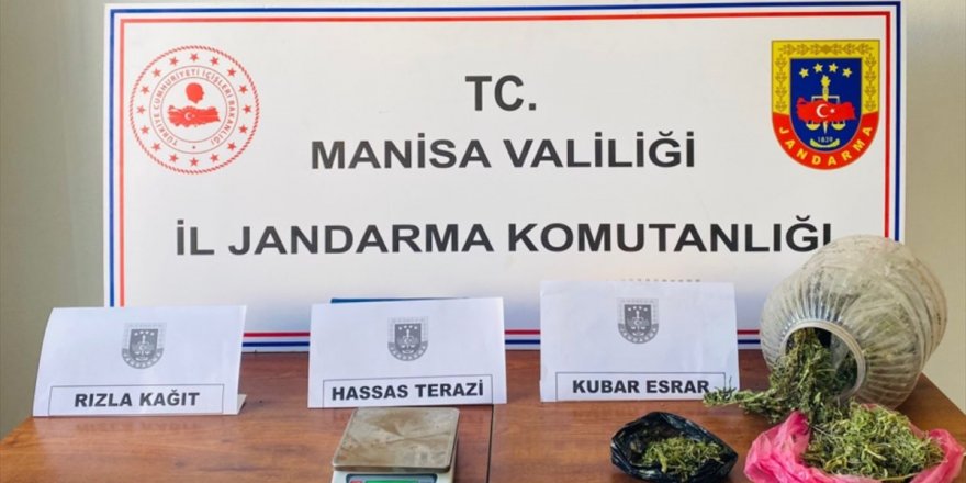 Manisa'da uyuşturucu operasyonunda 1 kişi gözaltına alındı