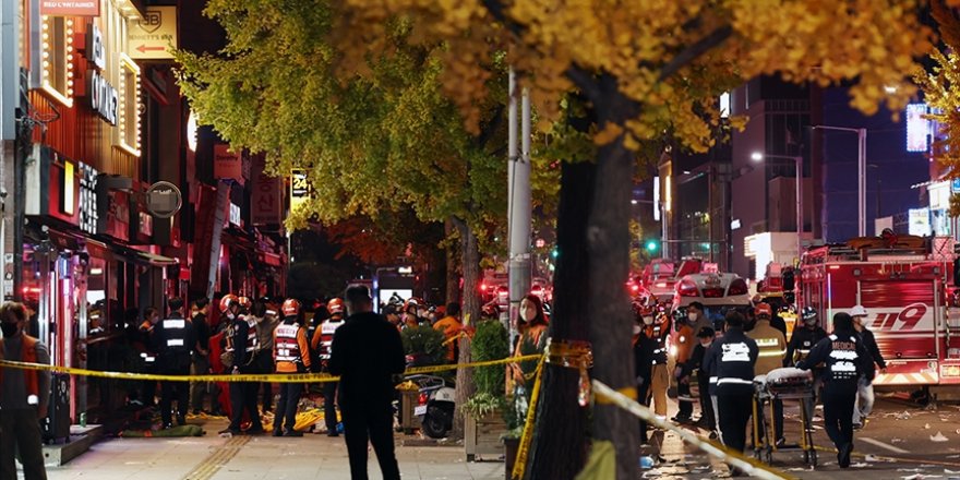 Güney Kore'de Cadılar Bayramı kutlamalarındaki izdihamda 149 kişi öldü