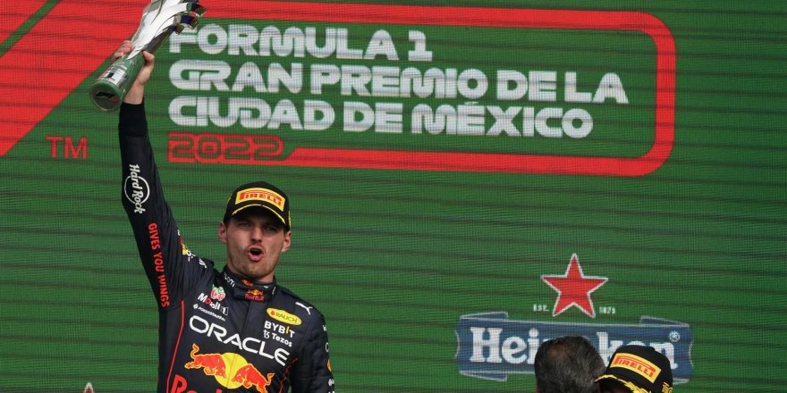 Meksika Grand Prix'sini kazanan Verstappen, F1 tarihine geçti