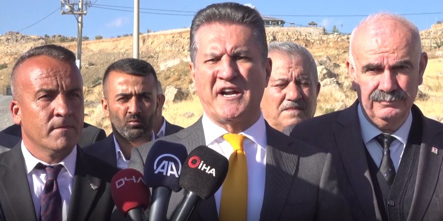 TDP Genel Başkanı Sarıgül, Şırnak'ta "af" çağrısını yineledi