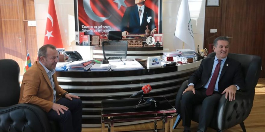 TDP Genel Başkanı Sarıgül, Bolu Belediye Başkanı Özcan'ı ziyaret etti