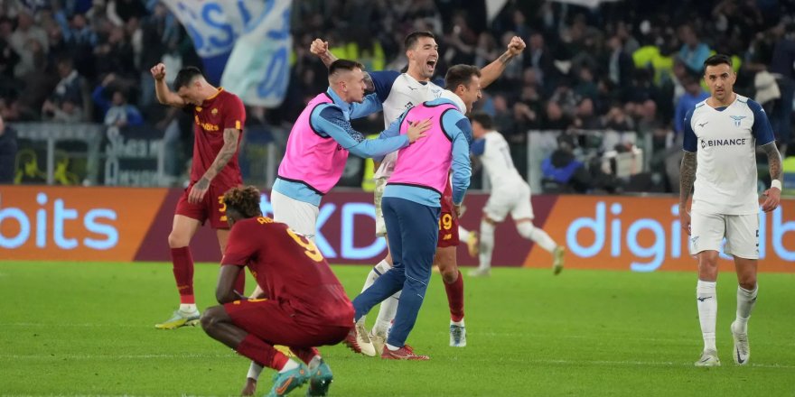 Roma derbisinde zafer Lazio'nun