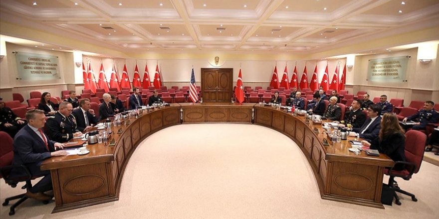 Türkiye-ABD Üst Düzey Savunma Grubu Toplantısı Ankara'da yapıldı