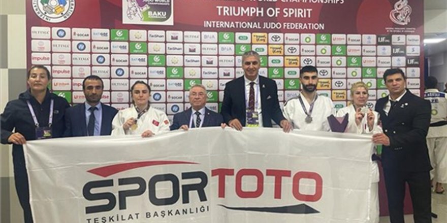 Dünya Görme Engelliler Judo Şampiyonası'nda milli sporcular 2 altın madalya kazandı