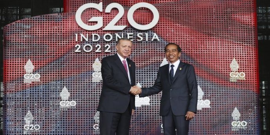 Cumhurbaşkanı Erdoğan, G20 Liderler Zirvesi resmi karşılama törenine katıldı