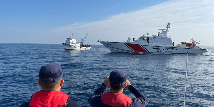 Bodrum açıklarında 141 düzensiz göçmen kurtarıldı