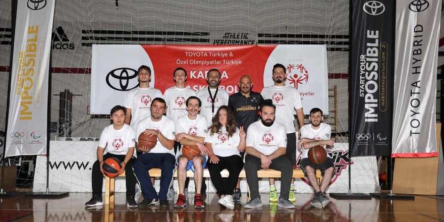 Toyota’nın desteklediği Özel Olimpiyatlar Türkiye Karma Basketbol takımlarının antrenmanları sürüyor