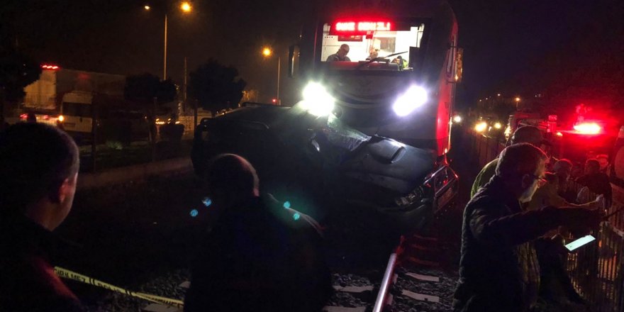 Aydın'da trenin çarptığı cipin sürücüsü öldü