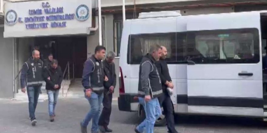 İzmir'deki tefecilik operasyonunda yakalananlardan 8'i tutuklandı