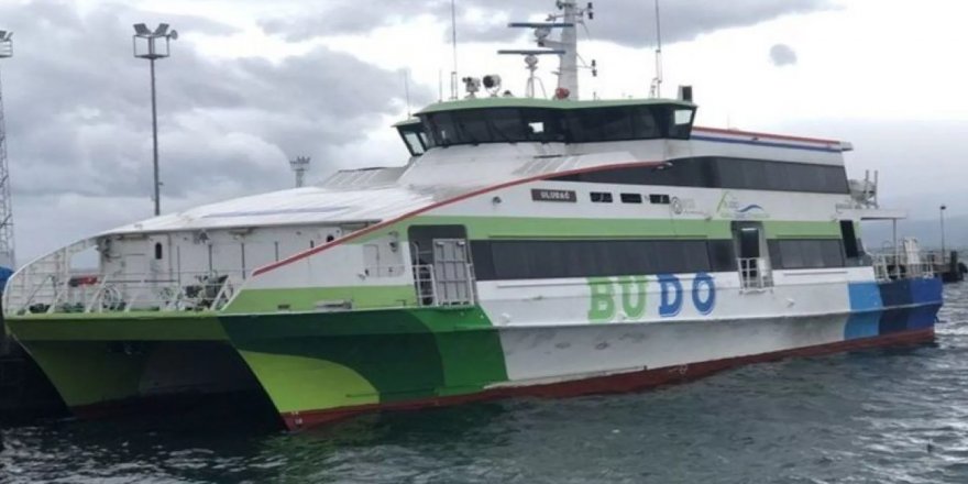 Bursa-İstanbul deniz otobüsü seferlerinden bazıları iptal edildi