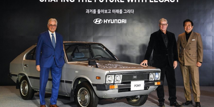 Hyundai ve Tasarımcı Giorgetto Giugiaro'dan, Pony Coupe konsepti için iş birliği