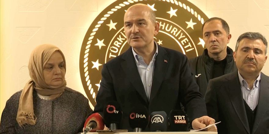 Bakan Soylu: 369 konut acil yıkık ve ağır hasarlı, bu binalar bugünden itibaren yıkılmaya başlandı