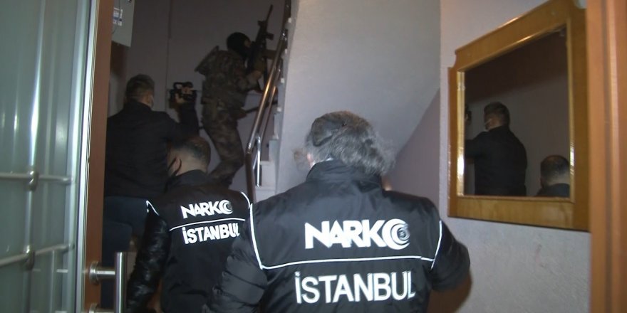 İstanbul’da 4 ilçede eş zamanlı uyuşturucu operasyonu