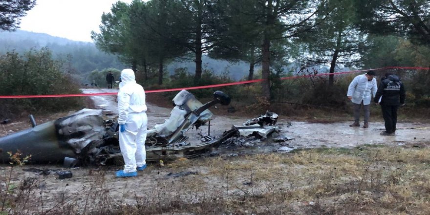 Bursa'da eğitim uçağının düşmesi sonucu 2 kişi yaşamını yitirdi