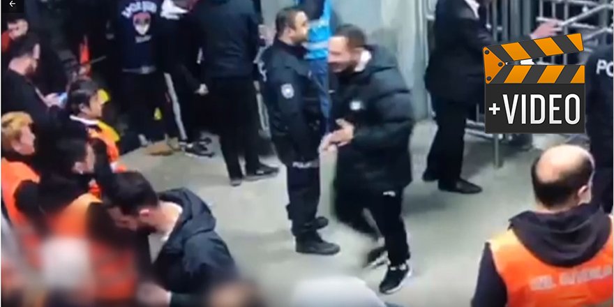 Göztepe-Altay maçında fişeği taşıyan zanlının stada girdiği anlar kamerada