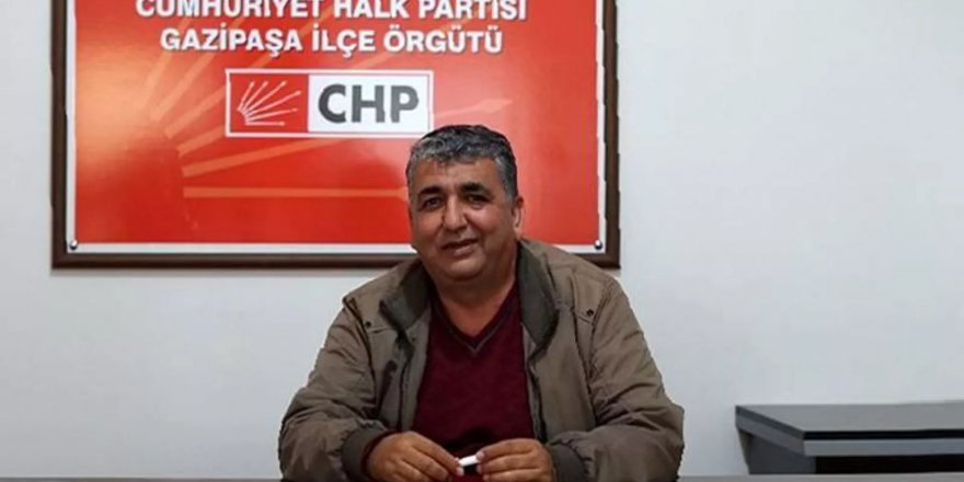 CHP Gazipaşa İlçe Başkanı Yavuz Demir, maskeli 2 kişi tarafından darp edildi