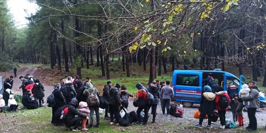 Muğla'da 127 düzensiz göçmen yakalandı