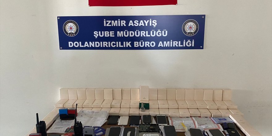 İzmir merkezli suç örgütü ve dolandırıcılık operasyonunda 9 kişi tutuklandı