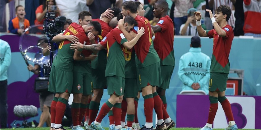 Çeyrek finale yükselen Portekiz, Fas'ın rakibi oldu