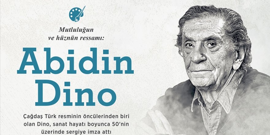 Türk sanatının çok yönlü ismi Abidin Dino
