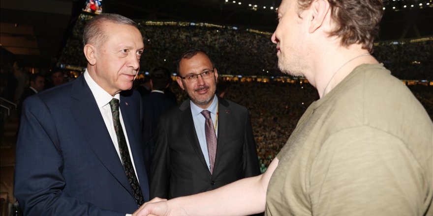Cumhurbaşkanı Erdoğan, Doha'da Arjantin-Fransa final maçını seyretti