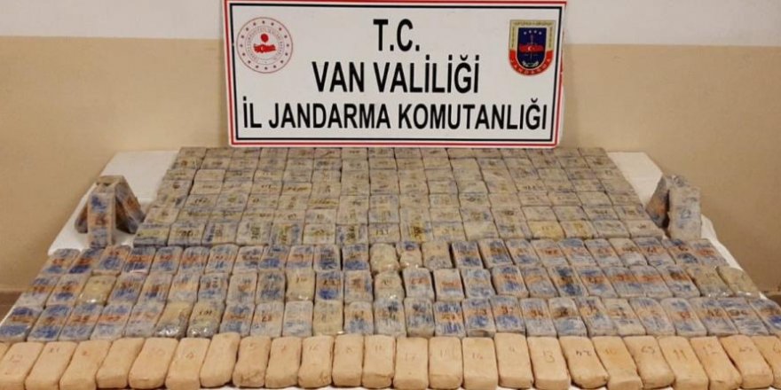 Van’da 114 kilo eroin ele geçirildi