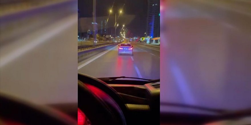 Maltepe'de ambulansa yol vermediği için ceza kesilen sürücünün ehliyeti de geçici olarak geri alındı