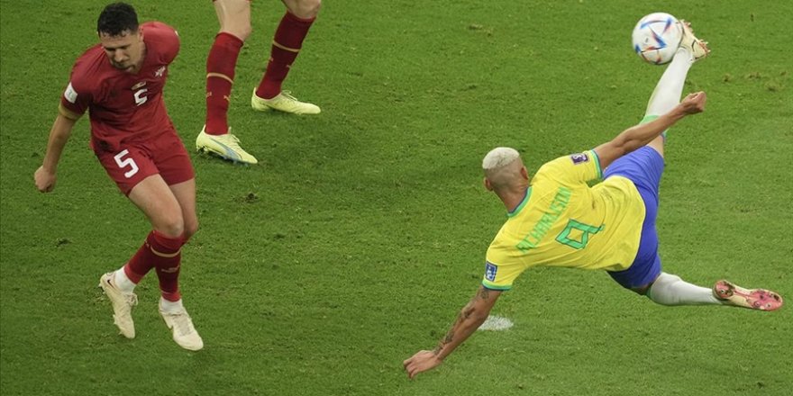 Dünya Kupası'nın en güzel golü Richarlison'dan