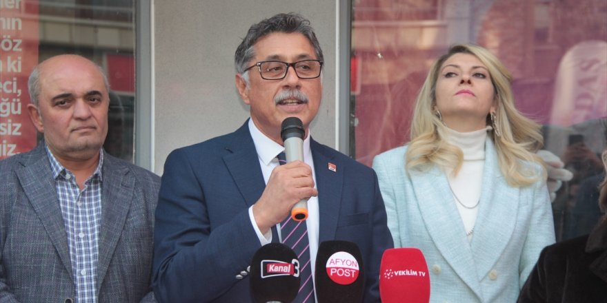 CHP Afyonkarahisar İl Başkanı Yalçın Görgöz, görevinden istifa etti