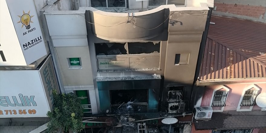 Aydın'da bir restorandaki patlamaya ilişkin bir kişi gözaltına alındı