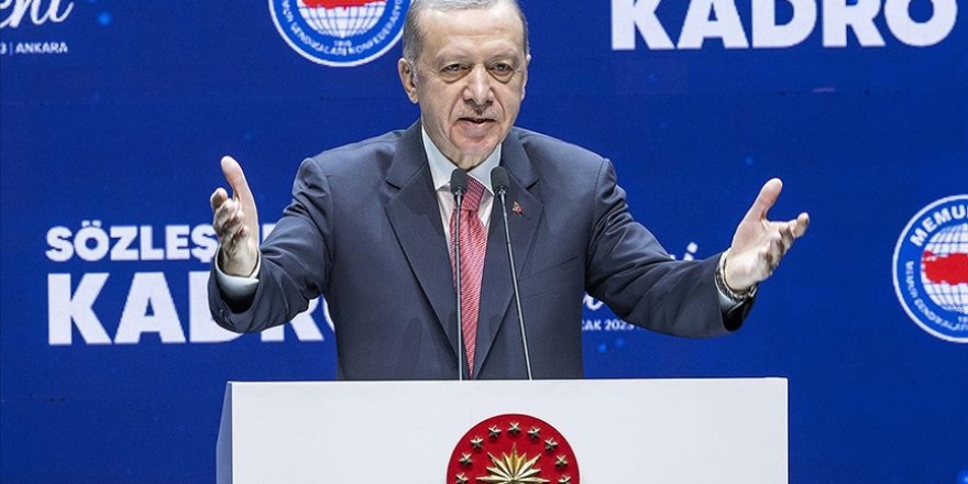 Cumhurbaşkanı Erdoğan: Memur, memur emeklisi ve diğer emeklilerimizin maaş artışını yüzde 25 olarak uygulayacağız
