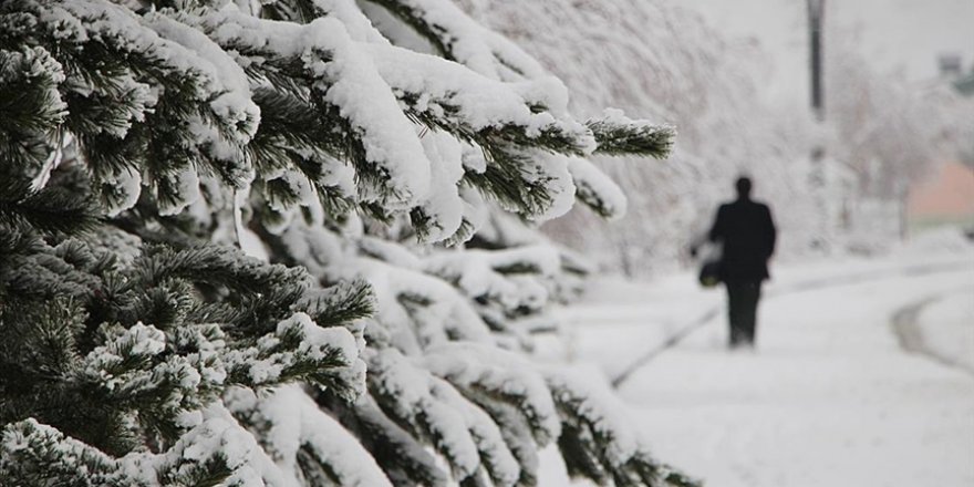 Meteoroloji'den 16 il için yoğun kar yağışı uyarısı