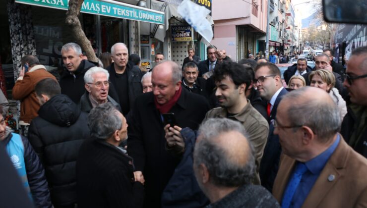 Memleket Partisi Genel Başkanı İnce, Bursa'da gençlerle bir araya geldi