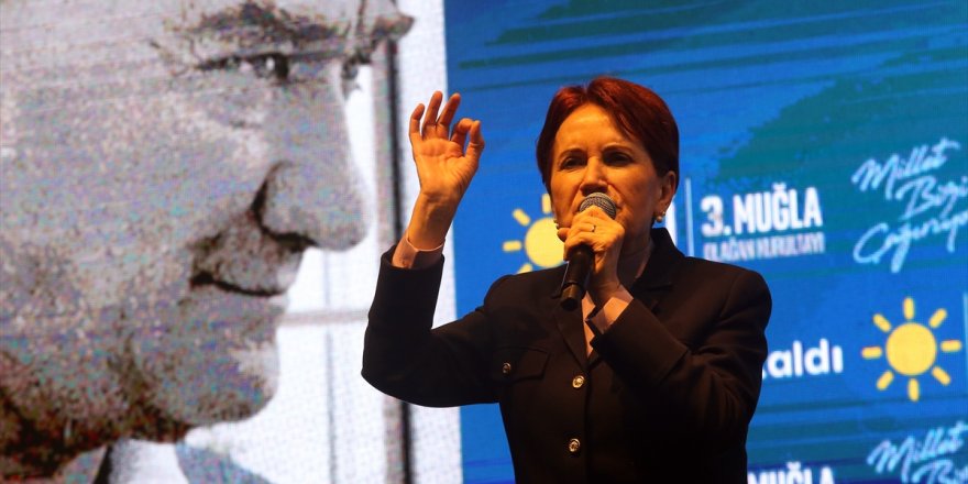 İYİ Parti Genel Başkanı Akşener Muğla il kongresinde konuştu