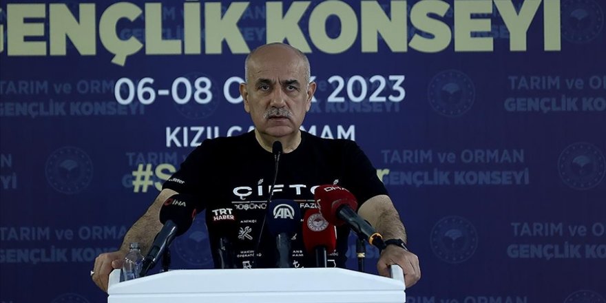 Bakan Kirişci: Bu yıl 128,6 milyon ton bitkisel üretimle tüm zamanların rekorunu kıracağız